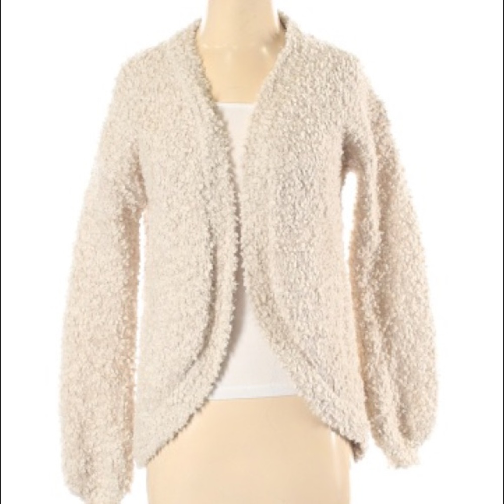 Rachel Zoe Fluffy Cardigan Sweater